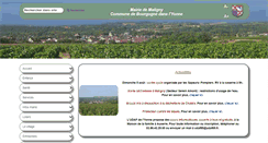 Desktop Screenshot of mairie-maligny-89.fr